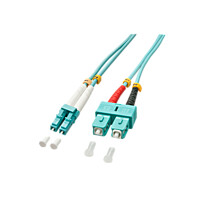 Lindy 2.0m OM3 LC - SC Duplex, 2 m, OM3, LC, SC