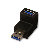 Lindy 71261, USB 3.0, USB 3.0, Schwarz