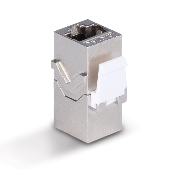 Lindy 60188, Flach, Metallisch, RJ-45, RJ-45, Weiblich, Weiblich