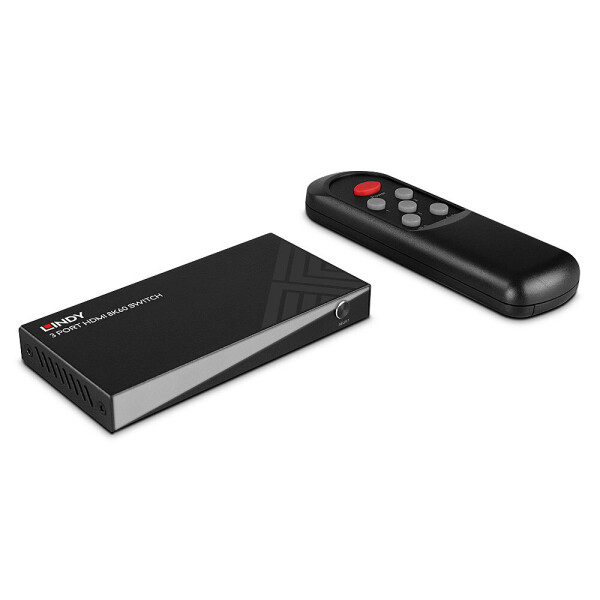 Lindy 38369, HDMI, Mikro-USB, Schwarz, 4320p, 48 Gbit/s, 7680 x 4320 Pixel