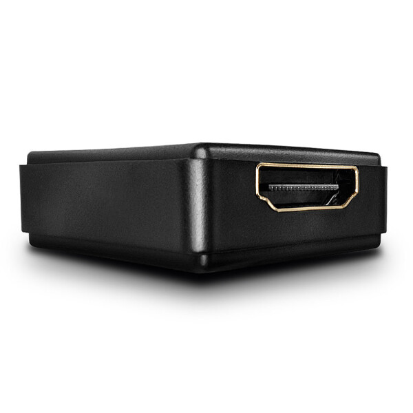 Lindy 38015, AV-Receiver, Kabelgebunden, Schwarz, HDCP