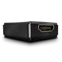 Lindy 38015, AV-Receiver, Kabelgebunden, Schwarz, HDCP
