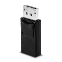 Lindy 41089, DisplayPort, Mini DisplayPort, Schwarz