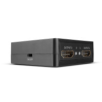 Lindy 38358, HDMI, 2x HDMI, 3840 x 2160 Pixel, Schwarz,...
