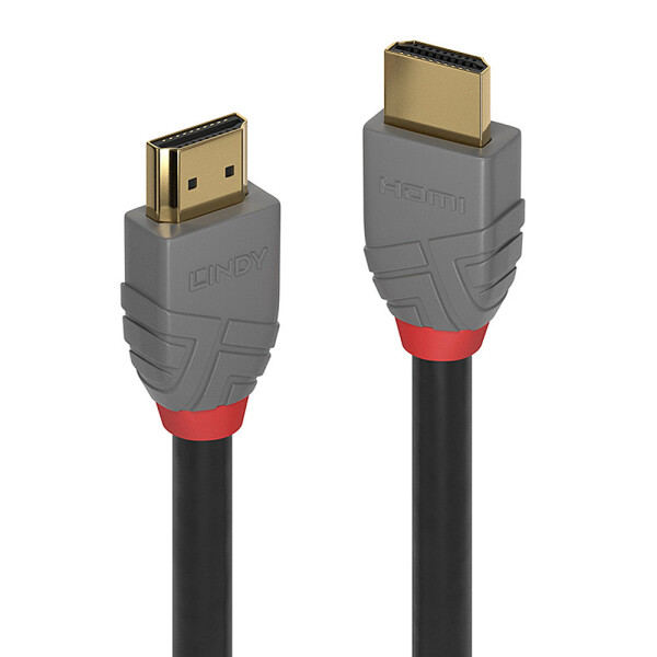 Lindy 36966, 7,5 m, HDMI Typ A (Standard), HDMI Typ A (Standard), 3D, 10,2 Gbit/s, Schwarz, Grau