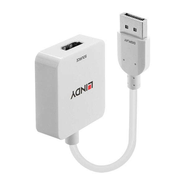 Lindy 38303, 0,095 m, HDMI Typ A (Standard), DisplayPort, Weiblich, Männlich, Gerade