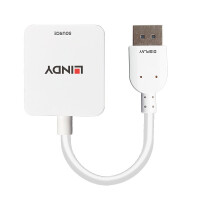 Lindy 38303, 0,095 m, HDMI Typ A (Standard), DisplayPort,...