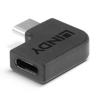 Lindy 41894, USB 3.2 Type C, USB 3.2 Type C, Schwarz