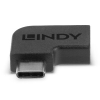 Lindy 41894, USB 3.2 Type C, USB 3.2 Type C, Schwarz