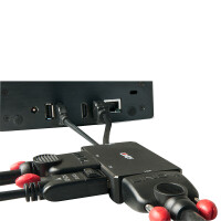 Lindy 38182, 0,15 m, 2160p, Schwarz, DP STDP2600, DVI-D...