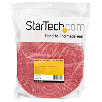 StarTech.com 30,5 m Klettbandrolle - Wiederverwendbare...