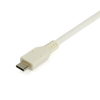 StarTech.com USB-C auf Gigabit Ethernet Adapter mit USB-A Port - 1Gbit/s NIC USB 3.0/USB 3.1 Typ-C Netzwerkadapter - USB-C/TB3 Kompatibler 1GbE NIC - Windows, MacOS, Chromebook - Weiß, Kabelgebunden, USB Typ-C, Ethernet, 5000 Mbit/s, Weiß