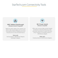 StarTech.com USB-C auf Gigabit Ethernet Adapter mit USB-A...