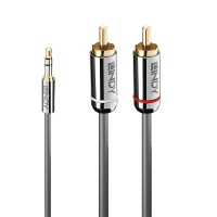 Lindy 35337, 3.5mm, Männlich, 2 x RCA,...