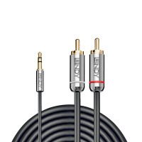 Lindy 35332, 3.5mm, Männlich, 2 x RCA,...