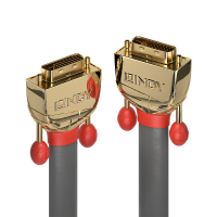 Lindy 36208, 20 m, DVI-D, DVI-D, Männlich, Männlich, Grau