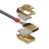 Lindy 36295, 7,5 m, DisplayPort, DisplayPort, Männlich, Männlich, Grau
