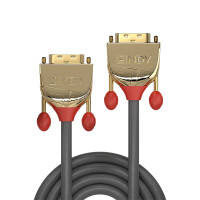 Lindy 36200, 0,5 m, DVI-D, DVI-D, Männlich, Männlich, Grau