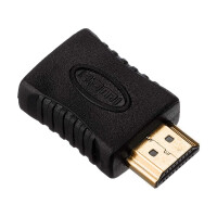 Lindy 41232, HDMI Type A, HDMI Type A, Schwarz