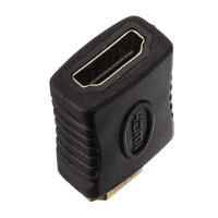 Lindy 41232, HDMI Type A, HDMI Type A, Schwarz