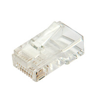 Lindy 62405, RJ-45, Transparent, Cat5e, U/UTP (UTP),...