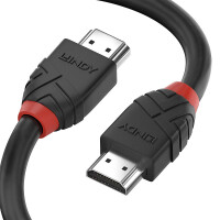 Lindy 36774, 5 m, HDMI Typ A (Standard), 3 x HDMI Type A (Standard), 48 Gbit/s, Schwarz