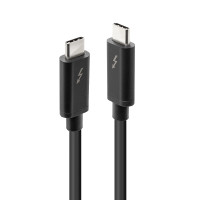Lindy 41556, Männlich, Männlich, 1 m, Schwarz, 20 Gbit/s, 60 W