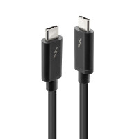 Lindy 41556, Männlich, Männlich, 1 m, Schwarz, 20 Gbit/s, 60 W