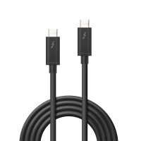 Lindy 41556, Männlich, Männlich, 1 m, Schwarz, 20 Gbit/s, 60 W