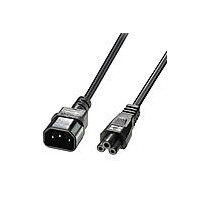 Lindy 30340, 1 m, C14-Koppler, C5-Koppler