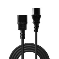 Lindy 30320, 0,5 m, C14-Koppler, C13-Koppler