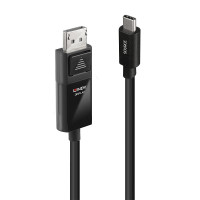 Lindy 43343, 3 m, USB Typ-C, DisplayPort, Männlich, Männlich, Gerade