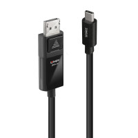 Lindy 43343, 3 m, USB Typ-C, DisplayPort, Männlich, Männlich, Gerade