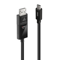 Lindy 43341, 1 m, USB Typ-C, DisplayPort, Männlich, Männlich, Gerade