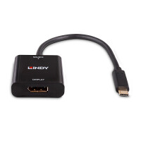 Lindy 43269, USB Typ-C, DisplayPorts ausgang, 3840 x 2160 Pixel