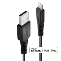 Lindy 31293, 3 m, Lightning, USB A, Männlich,...