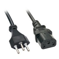 Lindy 30418, 3 m, C13-Koppler, C13-Koppler