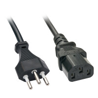 Lindy 30418, 3 m, C13-Koppler, C13-Koppler