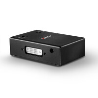 Lindy 32120, 3840 x 2160 Pixel, 1920 x 1080,2560 x 1600,3840 x 2160, 18 Gbit/s, Schwarz, Metall, HDMI