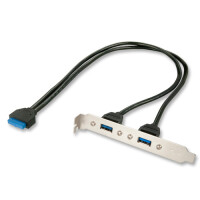 Lindy 33096, 0,4 m, 3.2 Gen 1 (3.1 Gen 1), DIP (20 pin),...