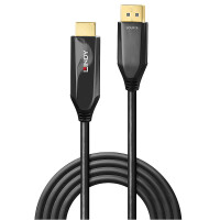 Lindy 40931, 2 m, HDMI Typ A (Standard), DisplayPort, Männlich, Männlich, Gerade