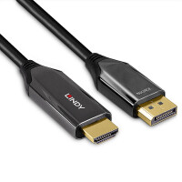 Lindy 40931, 2 m, HDMI Typ A (Standard), DisplayPort, Männlich, Männlich, Gerade
