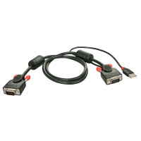 Lindy 33772, 3 m, VGA (D-Sub), Männlich,...