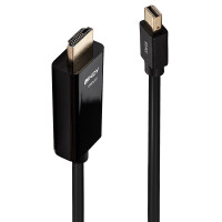 Lindy 36928, 3 m, Mini DisplayPort, HDMI Typ A...