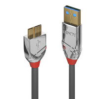 Lindy 36658, 2 m, USB A, Micro-USB B, USB 3.2 Gen 1 (3.1...