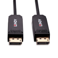 Lindy 38525, 10 m, DisplayPort, DisplayPort, Weiblich, Männlich, 7680 x 4320 Pixel