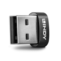 Lindy 41884, USB Type-A, USB Typ-C, Schwarz