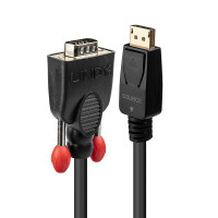 Lindy 41940, 0,5 m, VGA (D-Sub), DisplayPort,...