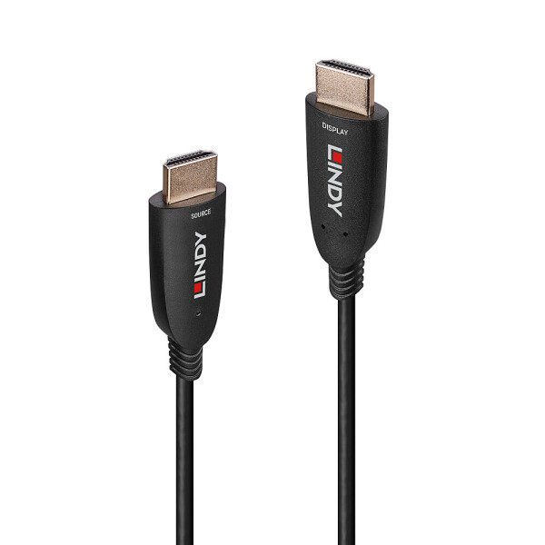 Lindy 38512, 20 m, HDMI Typ A (Standard), HDMI Typ A (Standard), 48 Gbit/s, Schwarz