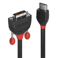 Lindy 36272, 2 m, HDMI Typ A (Standard), DVI-D,...